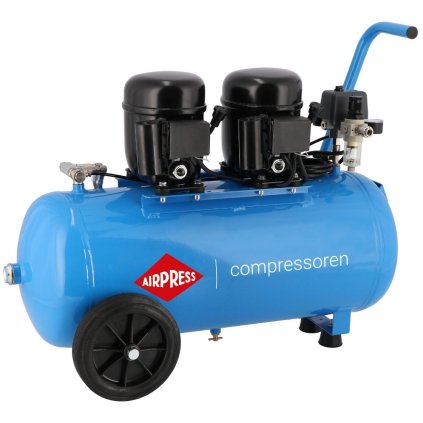 Kompresor L 100-50 SILENT 8 bar 1 KM 80 l / min 50 l AIRPRESS 36519