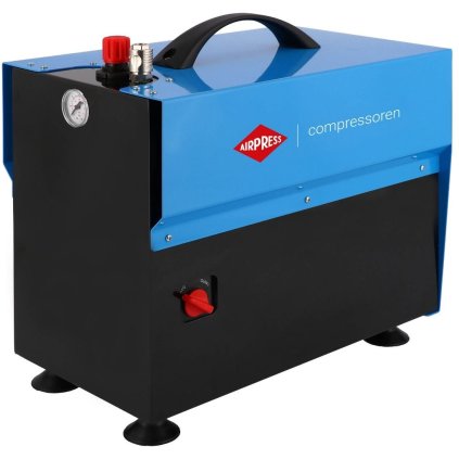 Bezolejový kompresor L 5-210 Tichý 10 bar 0,75 KM 168 l / min 5 l AIRPRESS