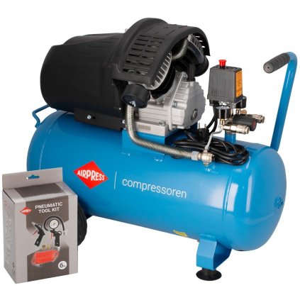 Dvojpiestový kompresor HL 425-50 8 barov 2,2 kW 50l AIRPRESS 36888