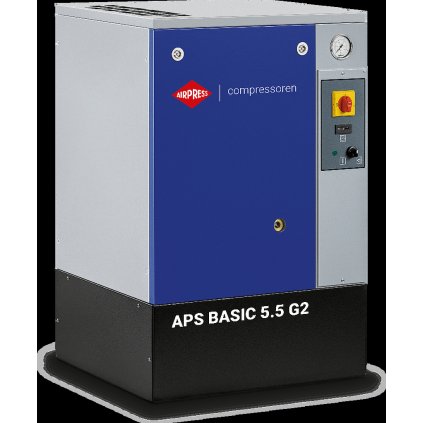 Skrutkový kompresor APS 5,5 Basic G2 10 bar 5,5 hp 516 l / min AIRPRESS 362805