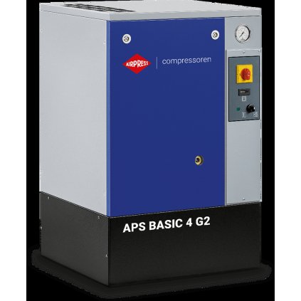 Skrutkový kompresor APS 4 Basic G2 10 bar 4 hp 366 l / min AIRPRESS 362804