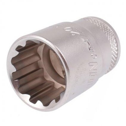 Nástrčná hlavica 1/2", 20 mm, 25/32", 12-hran, krátka, CRV, HONIDRIVER