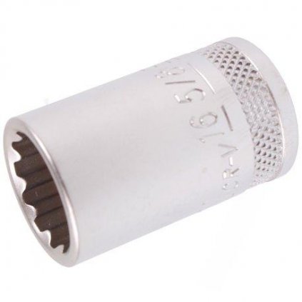 Nástrčná hlavica 1/2", 16 mm, 5/8", E20, 12-hran, CRV, HONIDRIVER