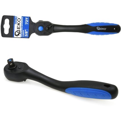 GEKO Račňa ohnutá 3/8" 72T G10176