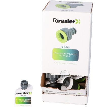 Prípojka na kohútik 1/2 "- 3/4" FORESTER E6407