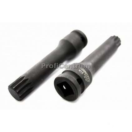 Nástrčný bit  1/2'', M14, XZN Spline, dlhá, CR-MO, JONNESWAY