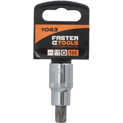 Nástrčný kľúč Torx CR-V 1/2" T 30 E1059