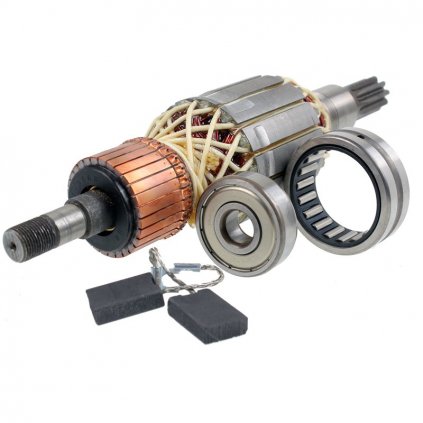 Rotor pre BOSCH GSH 27 uhlíky a ložisko