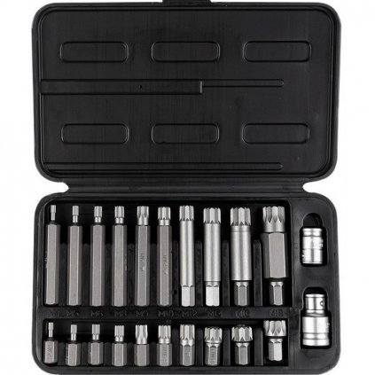 Sada bitov SPLINE M4-M18 22 ks. S2 oceľ, Richmann