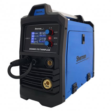 Invertorová zváračka synergická DIGIMIG 210 TWINPULSE
