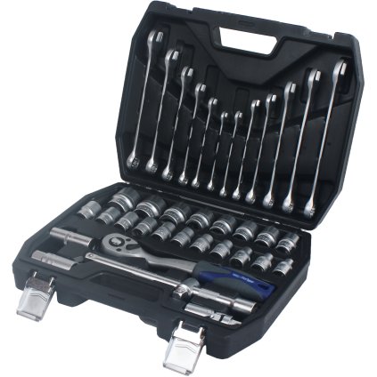 Gola sada 1/2” s očko-ploskými kľúčmi ADLER 37 ks 3553.7