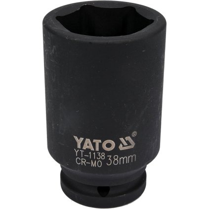 Nástrčný kľúč YATO pre rázový uťahovák dlhý 3/4'' 38 mm YT-1138
