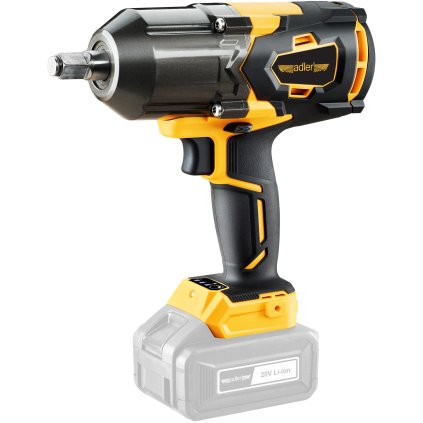 BODY AKU-1000K Akumulátorový rázový uťahovák Adler 1000 Nm 3306.6