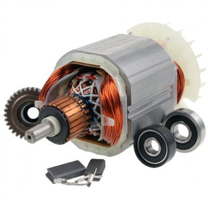 Sada rotor, stator, uhlíky, ložiská, ozubené koleso pre Typ Bosch GBH 2-26 DRE