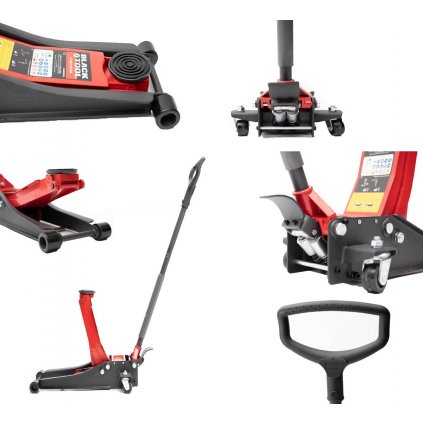 Nízkoprofilový pojazdný hydraulický zdvihák "žaba" PREMIUM 3T BLACKTOOL