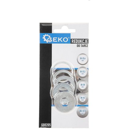 Sada redukčných krúžkov 5 ks. Geko G00205