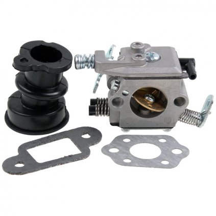 Sada karburátor, tesnenia a príruba pre  STIHL 023 MS230 025 MS250