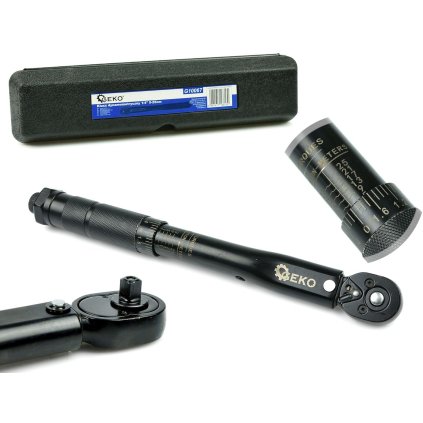 Momentový kľúč 1/4" 5-25nm Black HD