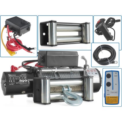 Elektrický lanový naviják Výkon 4500 W Nosnosť 5443 kg Lano 24 m G81707
