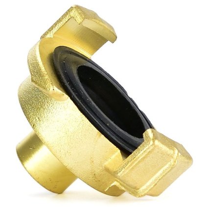 Mosadzný čeľusťový konektor kompatibilný s GEKA – GW 1/4” (12/96) G70120