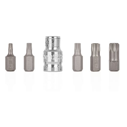 6 kusov Sada skrutkovacích bitov SPLINE M5-M12 (10/100) G10042
