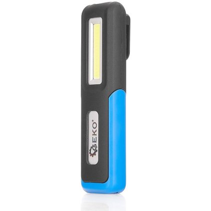 Dielenské svietidlo 3W+3W LED COB 1200mAh s držiakom a magnetom G15113