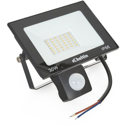 30W LED reflektor s pohybovým senzorom – studená biela farba 6500K K02010