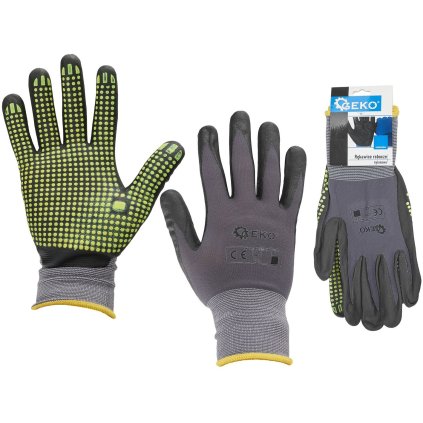 Nylonové pracovné rukavice, veľkosť 8 G75021