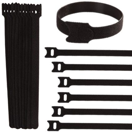 Páska na suchý zips - organizér na káble 210mm x 12mm - sada 10 kusov (1000) G01400