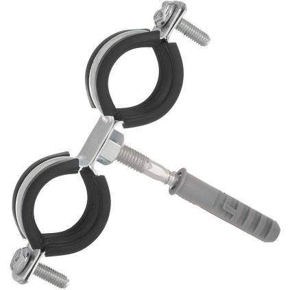 Kovová objímka s gumou pre dvojité rúry 3/4" 26-30mm (200)