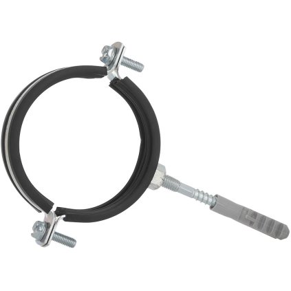 Kovová objímka s gumou na rúry 2 1/2" 75-80mm (100)