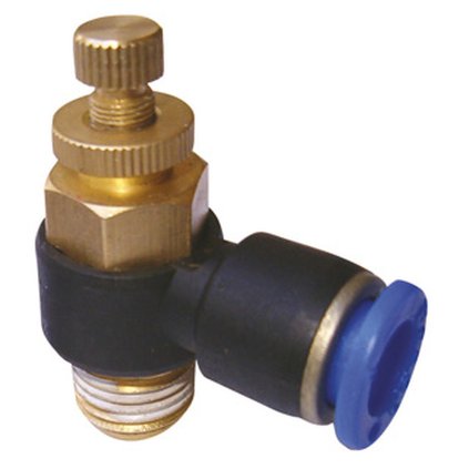 Pneumatická nástrčná spojka AUTO s ventilom Typ NSE 1/8″ 6mm 4118.04