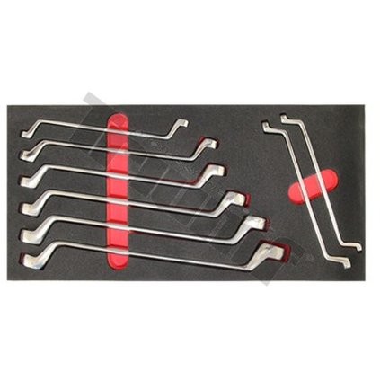Modul kľúčov očkovyhnutých 6x7 - 19x22mm, profi, 8 dielny T37987