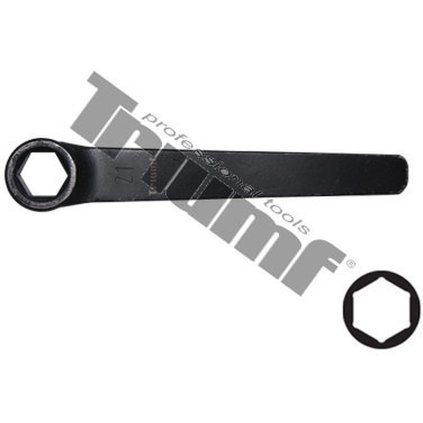 Kľúč úderový jednostranný 21 mm, hand version, 6pt T39314