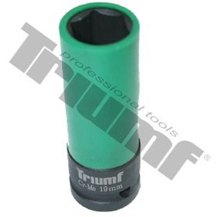 Hlavica tvrdená s plast. ochranou 1/2" vstup - 19 mm T24082
