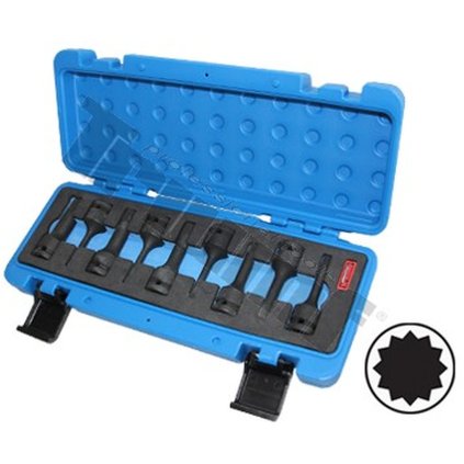 Sada kovaných XZN bitov, 1/2" vstup, 9 - dielna T4419