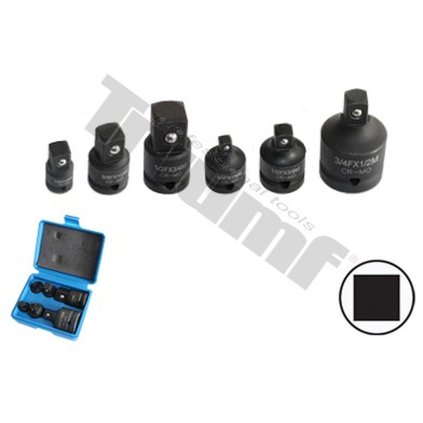 Sada kovaných redukcií 1/4"- 3/4", 6 - dielna T7732
