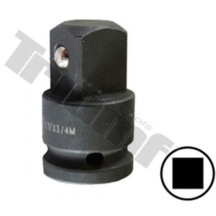 Redukcia kovaná, vstup 1/4" - výstup 3/8"  - vstup 1/2" - výstup 3/4" T9597