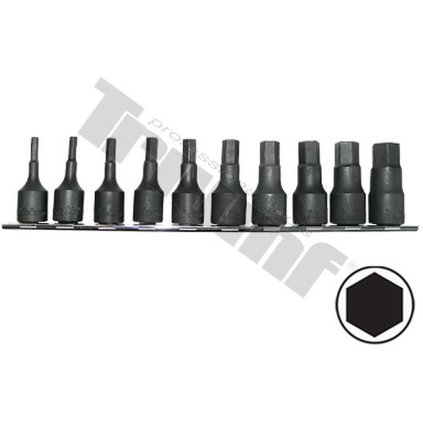 Sada inbus 1/2" hlavíc 3/16,7/32,1/4,5/16,3/8,7/16,1/2,9/16,5/8,3/4" T39616