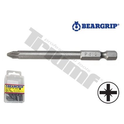 T36721 bit krizovy pz predlzeny 1ks pz2 x l 100 mm