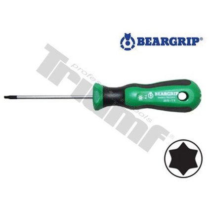 Skrutkovač Torx dvojkomponentná rukoväť - TX8 x 165 mm T34501