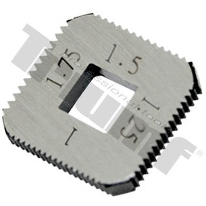 Náhradná čepeľ do prípravku na opravu vonkaších závitov pk 2952 - 1 x 1,25 x 1,5 x 1,75 mm T24834