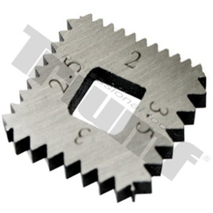 Náhradná čepeľ do prípravku na opravu vonkaších závitov pk 2952 - 2 x 2,5 x 3 x 3,5 mm T24835