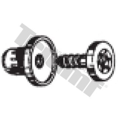 Klipsa so závrtnou skrutkou 6,2 x 12,0 mm T7927