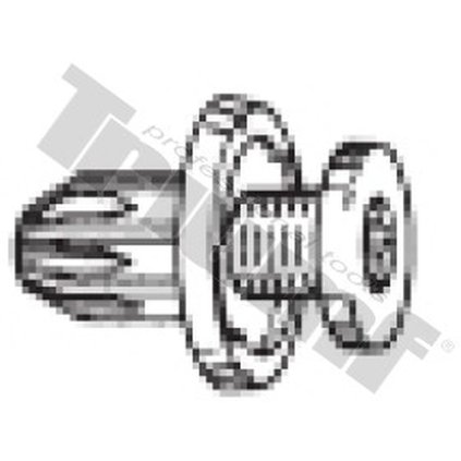 Klipsa so závrtnou skrutkou 10 x 19,0 mm T7934
