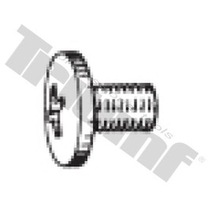 Skrutka M 6 x 10 mm plochá PH T7898