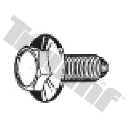 Skrutka M 8 x 17 mm s prírubou T7906