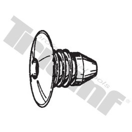 Zatláčacia klipsa 8,5 x 18,5 mm T7890