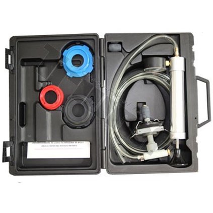 Tester tesnosti - tlaku v chladiacom systéme, pomocou univerzálneho tvarovacieho balónika T30700