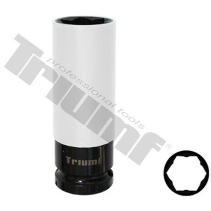 Pneuservisná hlavica (MS17) Mercedes-Benz (W221), špeciálny profil 1/2" vstup, dĺžka 88mm T31125